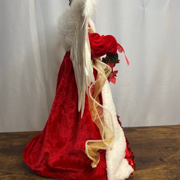 North Pole Trading Co. Angel Christmas Tree Topper - Picture 8 of 10